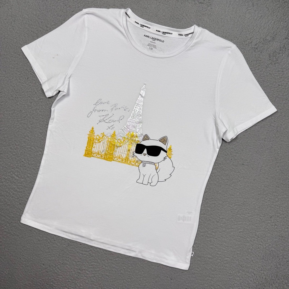 Karl Lagerfeld Paris Cat T-shirt
